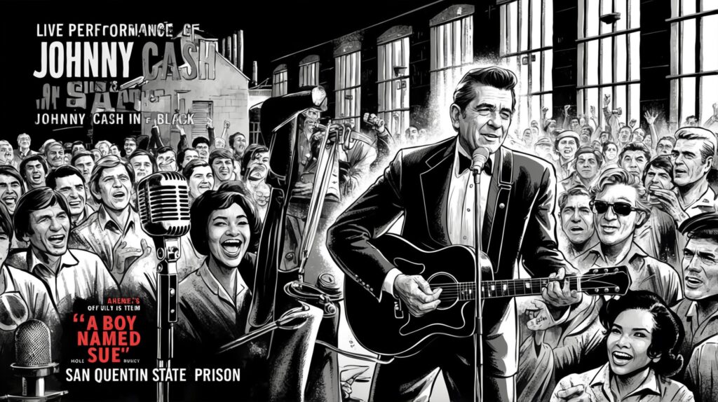 Behind the Humor: Unraveling the Story of Johnny Cash’s “A Boy Named Sue”