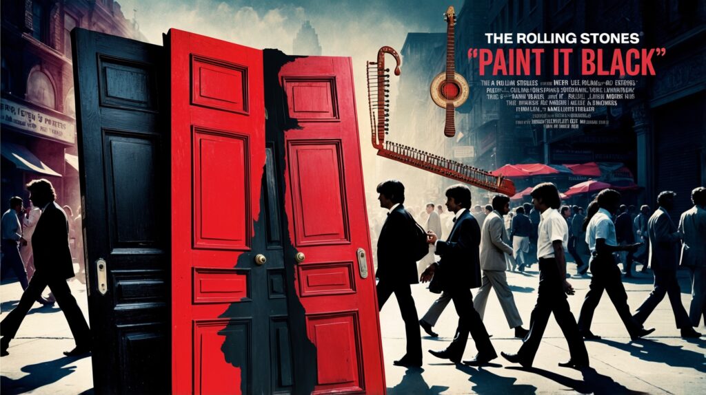 “Paint It Black: Unpacking The Rolling Stones’ Dark Masterpiece and Its Enduring Legacy”