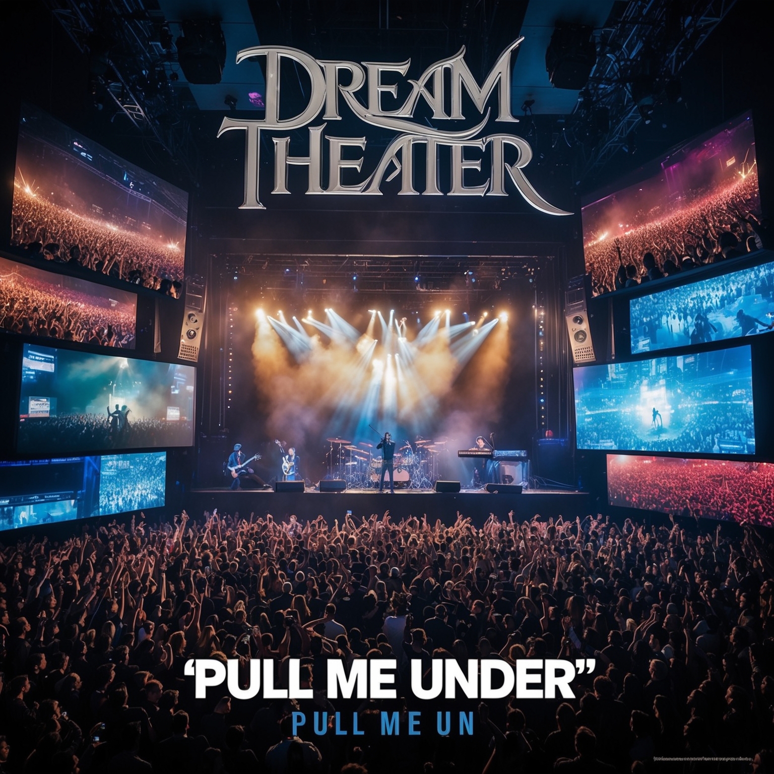 Create an image featuring Dream Theater