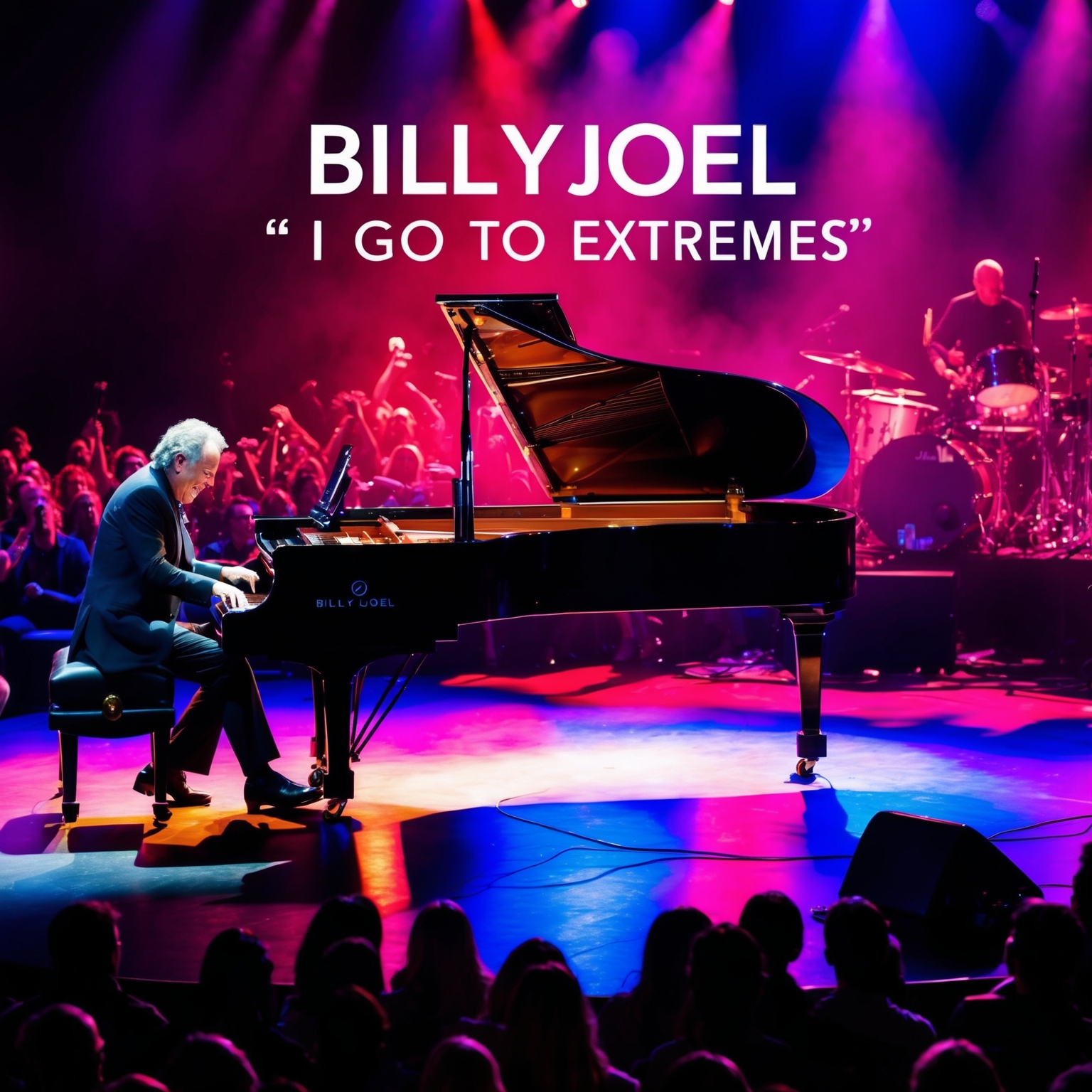 Design an image capturing the essence of Billy Joel