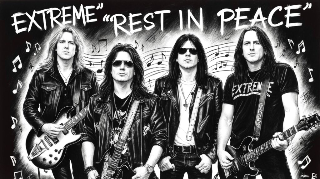 “Journey Through ‘Rest in Peace’: Unpacking Extreme’s Rock Legacy and Lyrical Mastery”