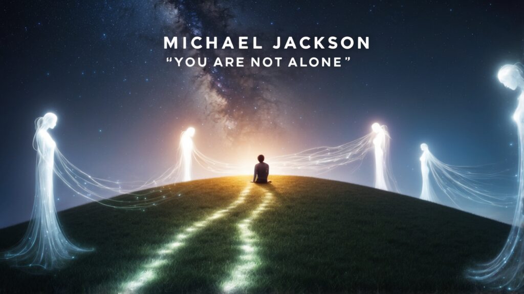 “Echoes of Empathy: The Story Behind Michael Jackson’s ‘You Are Not Alone'”