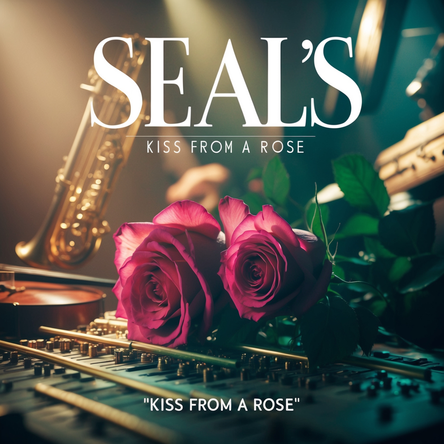 Depict a lush, symphonic setting capturing the essence of Seal